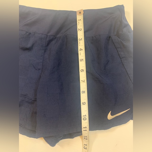 Nike drifit navy athletic shorts, women’s size small, built in underwear (i) - Picture 7 of 7